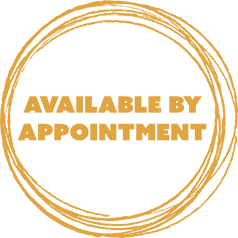 Available by Appointment badge